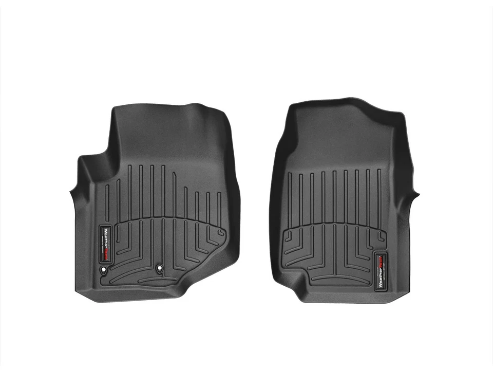 WeatherTech FloorLiner for 2002-2006 Chevrolet TrailBlazer EXT - 1st Row, Black - Image 1 of 4