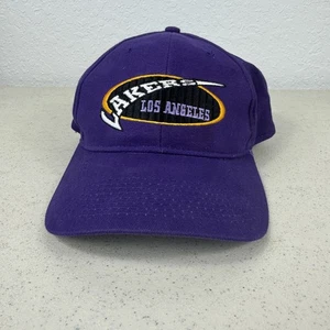 Gorra de baloncesto vintage de los Angeles Lakers con espalda a presión NBA para hombre años 90 - Imagen 1 de 10