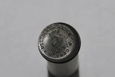 🧭 🇩🇪 GERMANY ERROR COIN EMPIRE 5 PFENNIG B88 #K1223 - Image 1 of 4