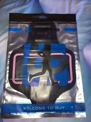 Lovphone iPhone 7/8 Plus Armband Sport Running Exercise Gym Sportband 01-Rosy  - Image 1 of 2