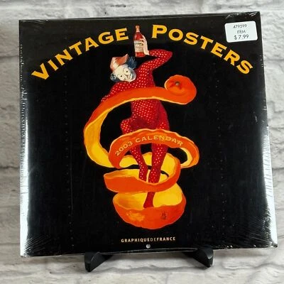 2002 Vtg French Replicated Posters 12 Sealed Food & Beverage Ads Printed Belgium - Image 1 of 2