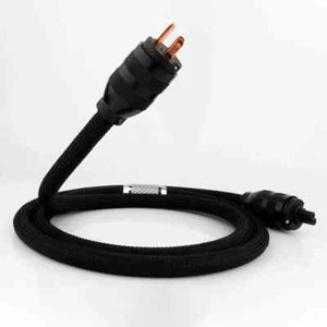 12AWG OCC Copper US EU Schuko AC Power Cable Figture 8 IEC C7 Mains Supply Wire - Picture 1 of 8