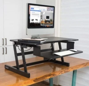 Rocelco ADR Adjustable Desk Riser Sit-Stand Desk - Picture 1 of 11