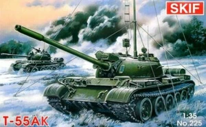 Skif 225 - 1/35 - Tanque Comandante Soviético T-55AK Kit de Modelo de Plástico - Imagen 1 de 12