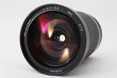 [Exc+5] COSINA 28-210mm F/3.5-5.6 Ai-s MC phi 72 MACRO LENS From Japan 0053 - Image 1 of 4