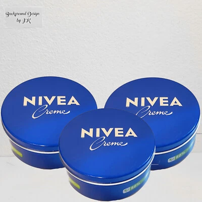 3x 250ml Nivea Pflegecreme Dose Pflegt und verwöhnt jeden Hauttyp cremige Textur - Bild 1 von 2
