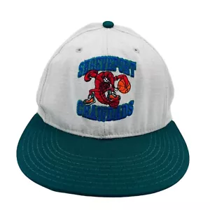 Shreveport Crawdads Mütze Erwachsene 7 3/8 Vintage CBA nicht mehr funktionsfähig 1994-95 selten tailliert - Bild 1 von 7