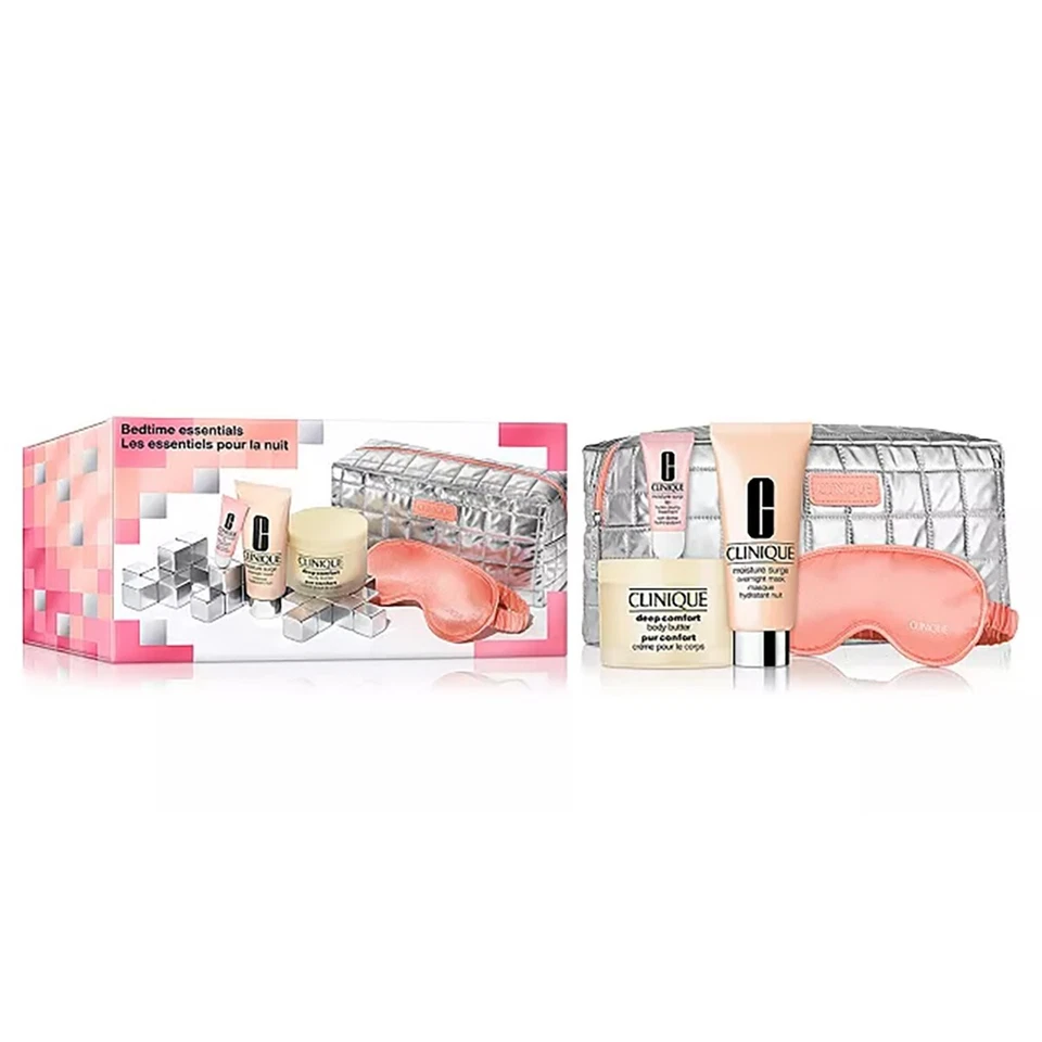 Clinique Bedtime Essentials 5 Pieces Skincare Set - Brand New - Image 1 of 1