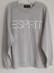 ESPRIT by OPENING CEREMONY Heather Grey Sweatshirt Size L / New 
