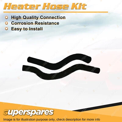 Heater Hose Set for Toyota Hilux VZN167R 3.4L DOHC MPFI 5VZ-FE 2002-2005 - image 1 of 2