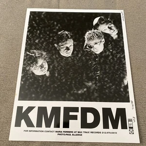 KMFDM Pressefoto 8x10". Siehe Beschreibung. - Bild 1 von 6