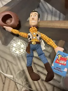 NUOVO Vintage 1995 Disney’s Toy Story Mini Amici da Collezione Woody - Foto 1 di 7