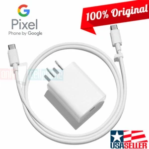 NEW OEM Google Type-C Quick Charge Fast Charger Data Cable for Pixel 5 4 3 2 XL - Picture 1 of 9