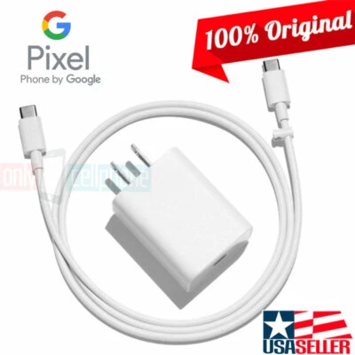 NEW OEM Google Type-C Quick Charge Fast Charger Data Cable for Pixel 5 4 3 2 XL - Image 1 of 4
