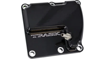 🔥TM-2041BK NEGRO Cubierta superior de transmisión ventilada 2017-2024 Harley-Davidson TRASK Foto 1 de 3