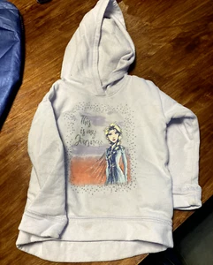 DISNEY FROZEN HOODIE LIMITED EDITION COLLECTION JUMPING BEANS GIRLS SIZE 3T - Picture 1 of 2