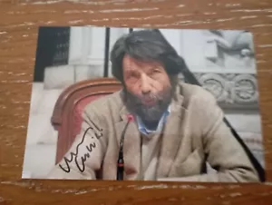 MASSIMO CACCIARI AUTOGRAFO ORIGINALE STUPENDA FOTO 10x15cm SIGNED FILOSOFO - Foto 1 di 8