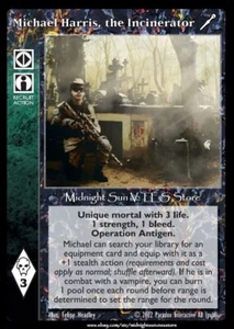 Michael Harris, the Incinerator The Fall of London V:TES VTES Vampire CCG - Picture 1 of 1