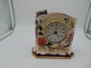 Freimaurer Mandalay Kamin Batterie Uhr Unikat Neuwertig - Bild 1 von 11