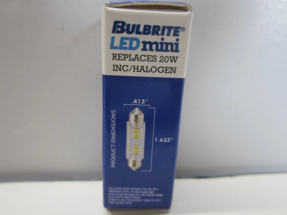 Bulbrite 770614, LED1-FEST-27K-24-2 (Brand New) - Image 1 of 4