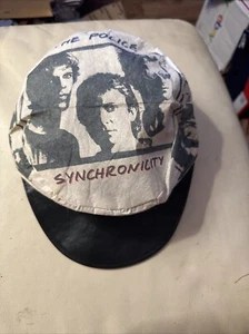 Vintage The Police Rock Band Synchronicity Painters Cap # 303 - Picture 1 of 5
