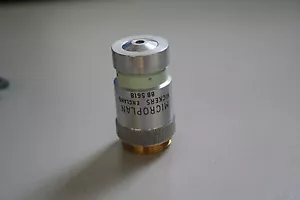 OBIETTIVO VICKERS ENGLAND MICROPLAN 10X MICROSCOPIO OTTICO obiettivo - Foto 1 di 4