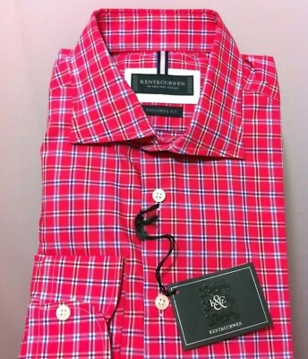 Kent & Curwen UK Luxury beautiful shirt Lsmall(Fit is 50/40US) NWT$195 LuckyBid - Image 1 of 4