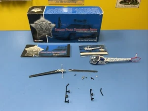 Corgi Chicago Police Department 1:48 H47 Bell Helicopter - Damaged Project - Picture 1 of 9