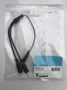 V7 Mini-phone Splitter Audio Adapter V7A35YSPLT-2E - Picture 1 of 3