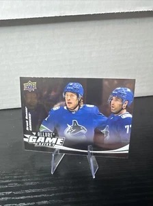 22-23 UD Allure Hockey Game Stills GS-7 Brock Boeser - Bild 1 von 2