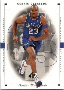 1998 SP Authentic - #28 Cedric Ceballos - Picture 1 of 2