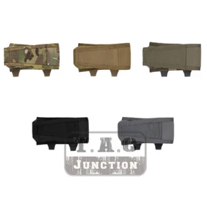 Tactical Horizontal Molle 5.56 Single Magazine Close Flap Pouch Mag Carrier - Picture 1 of 9