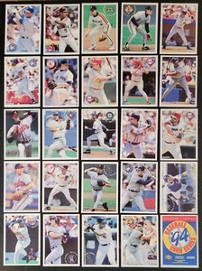 Juego completo de tarjetas de béisbol Fleer Atlantic 1994 edición coleccionista - Piazza RC - Imagen 1 de 3