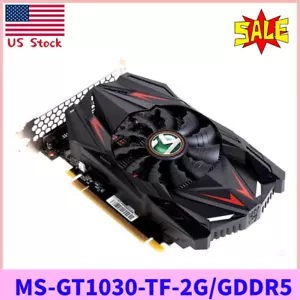 Maxsun MS-GT1030 Transformers 2G Grafikkarte GDDR5 Gaming GeForce GT1030 14nm - Bild 1 von 6