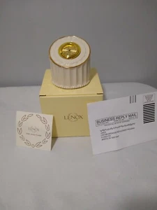 Lenox Timely Traditions "First Light Clock" with original stickers and box - Picture 1 of 4