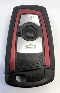 Funda RFC 3 botones para BMW Serie 4 F32 F33 Sport rojo envolvente fob 2013 - 2020 - Imagen 1 de 6