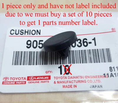 CUSHION Brake or Clutch Pedal Stop Pad STOP LAMP SWITCH for Toyota Lexus GENUINE - Image 1 of 4