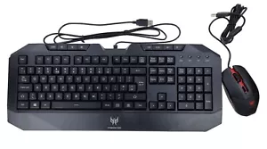 NEW ACER Predator Gaming Keyboard and Mouse ENGLISH - Picture 1 of 9