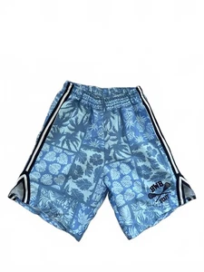Streaker Sports Blue Floral Lacrosse Shorts - Picture 1 of 7