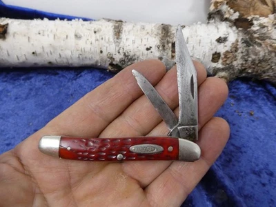 复古 Case XX 62087 红骨蛇形千斤顶刀 1940 - 1964 — 第 1/4 张图片