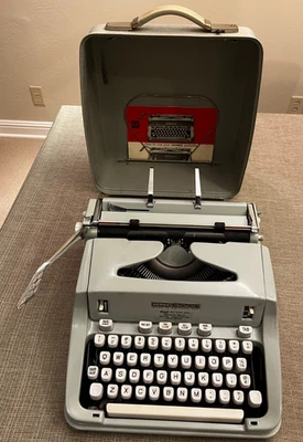 [清洁和测试 !] 1969 Hermes 3000 (v2) [Techno Pica 10cpi 字体] + 盒子 — 第 1/4 张图片