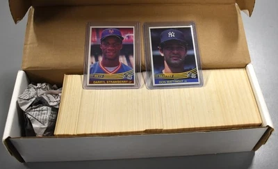 1984 Donrus Baseball Complete Set #1-660 Don Mattingly Darryl Strawberry Rookies - Image 1 of 3