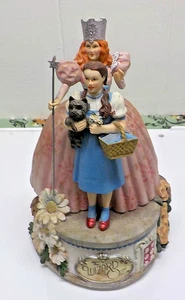 Vintage Wizard of Oz Spieluhr Glinda Dorothy 1999 San Francisco Co Figur Dez - Bild 1 von 5