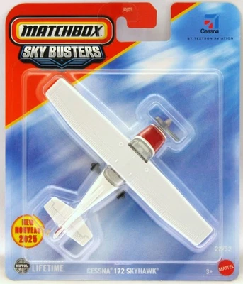 Matchbox Sky Busters ~ Cessna  172 Skyhawk ~ Die Cast - Image 1 of 4