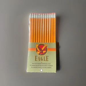 Berol Eagle HB No 2 Pencils 12 pc 1993 Original Package Made In USA Vtg NOS - Picture 1 of 5