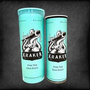Tubo de papel verde tradicional Kraken barra de agarre de alquitrán de pino - Imagen 1 de 1