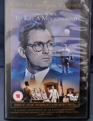 To Kill A Mockingbird Dvd 1962 Gregory Peck Robert Mulligan Harper Lee - Image 1 of 2