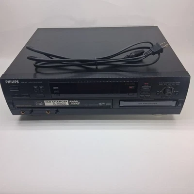 Philips CDR785 3-disc CD Player Changer CD-R/RW Recorder For PARTS or REPAIR - Image 1 of 4