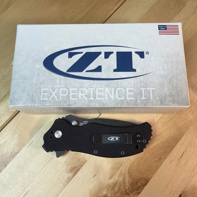 Cuchillo Plegable Asistido Tolerancia Cero 3.25" CPM S30V Hoja de Acero Mango G10 Foto 1 de 4