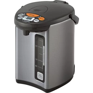 Zojirushi CD-WCC30 Micom Water Boiler and Warmer 101 oz Silver Dark Brown - Picture 1 of 6
